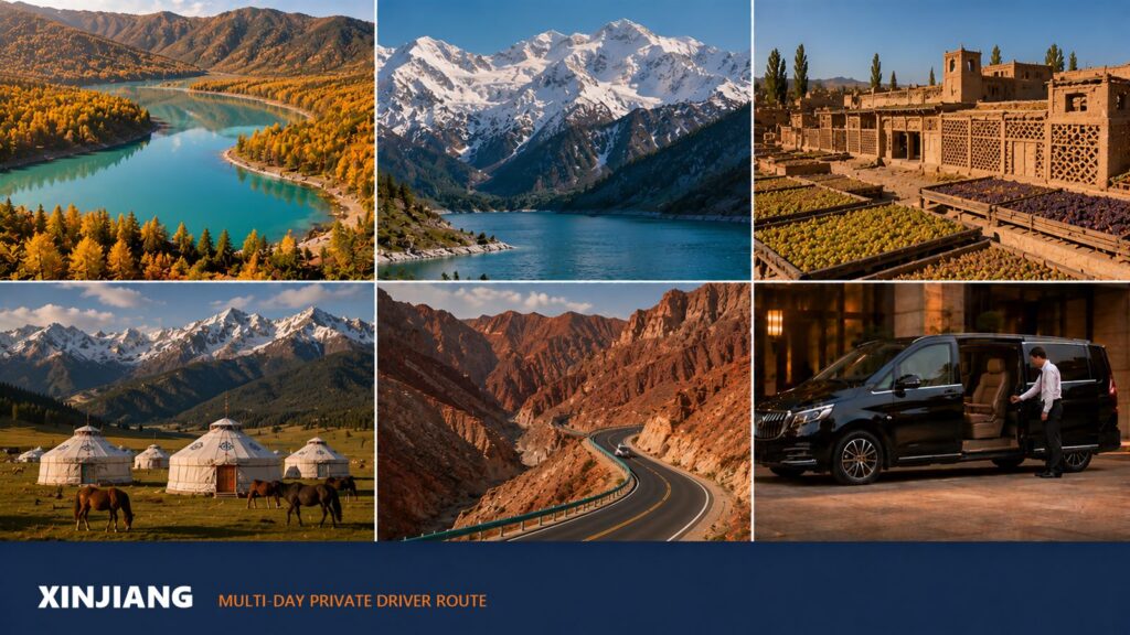 Xinjiang 6-12 Day Private Driver Itinerary: Kanas, Turpan & Heavenly Lake
